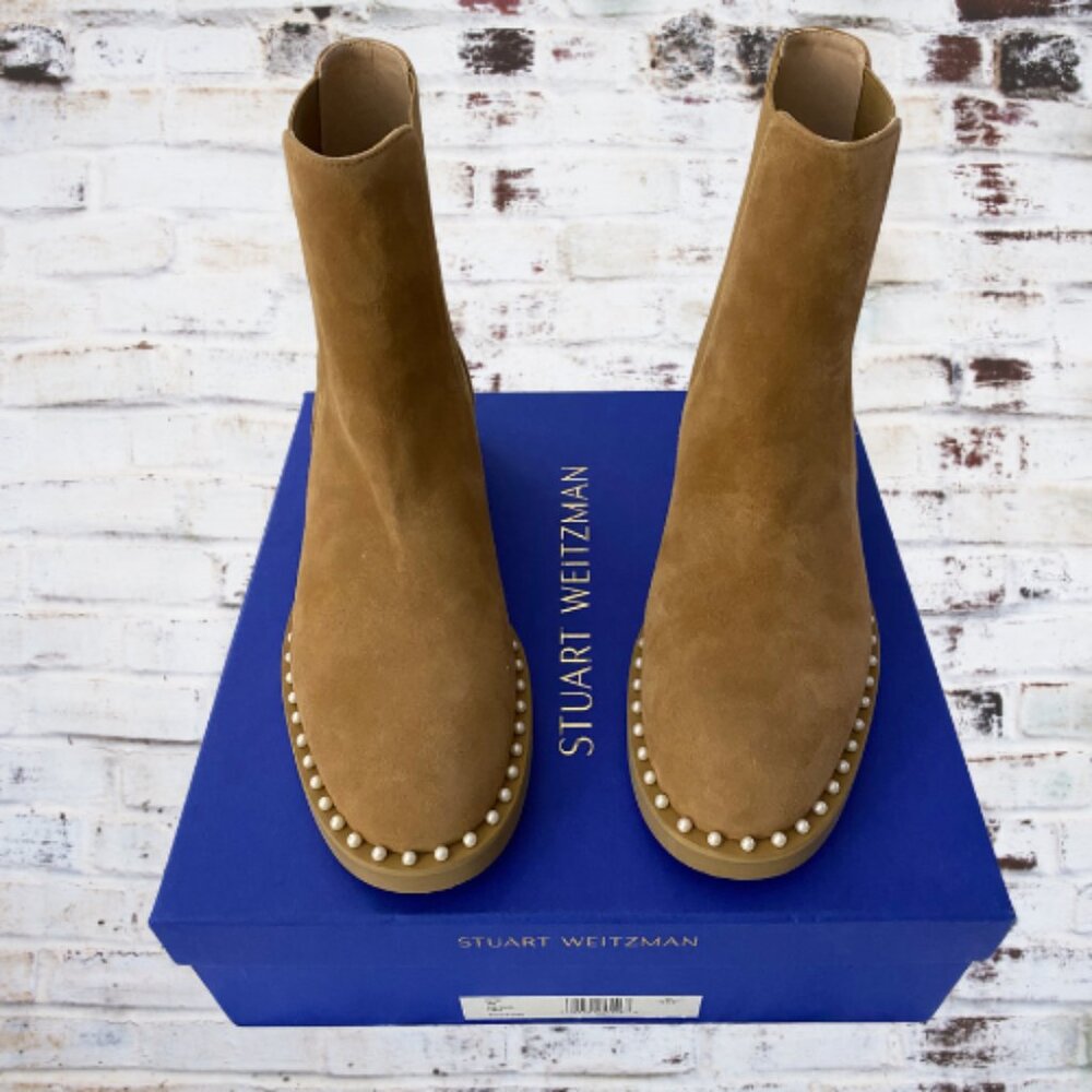 Stuart Weitzman Cline Suede Boots